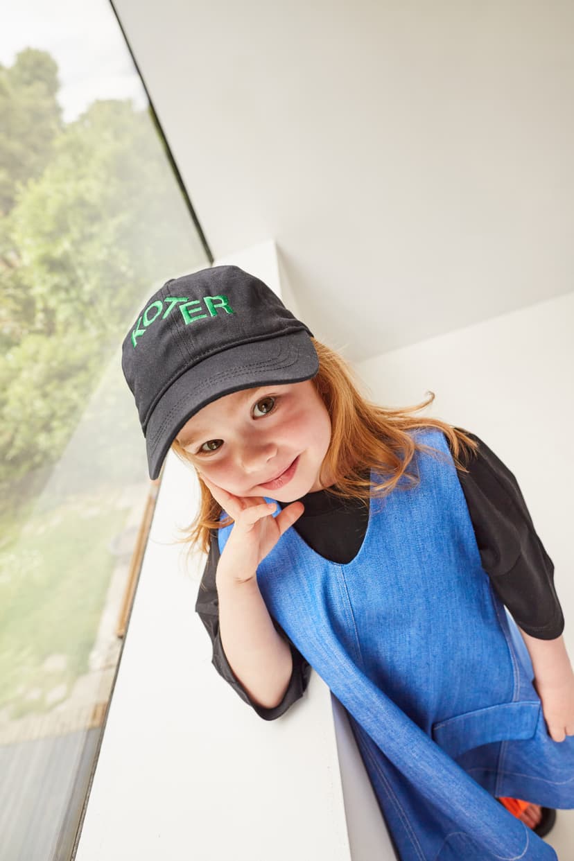 Studio Koter layering unisex baseball cap and denim dress organic cotton